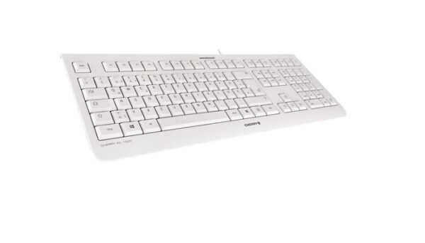 CHERRY KC 1000 toetsenbord Universeel USB AZERTY Belgisch Grijs - Afbeelding 2