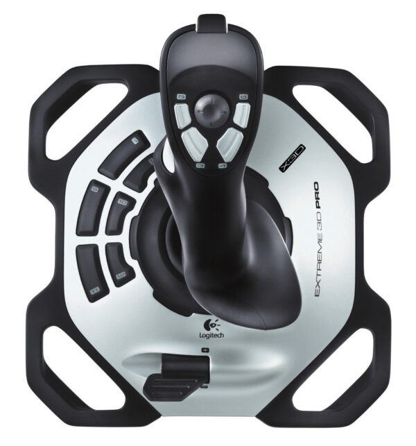 Logitech G Extreme 3D PRO Zwart, Wit USB 2.0 Joystick Digitaal PC - Afbeelding 6