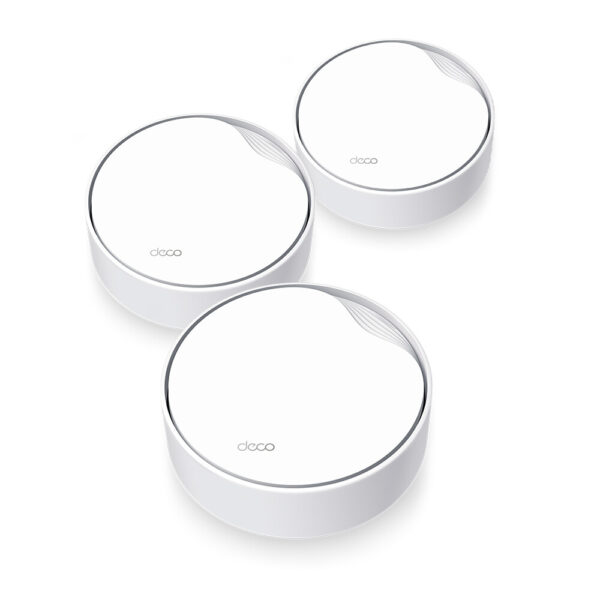 TP-Link DECO X50-PoE(3-PACK) Dual-band (2.4 GHz / 5 GHz) Wi-Fi 6 (802.11ax) Wit 2 Intern