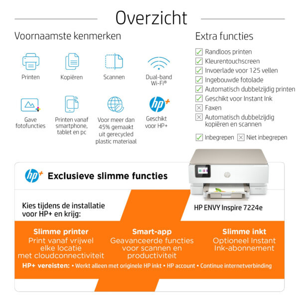 HP ENVY Inspire 7224e All-in-One printer - Afbeelding 16