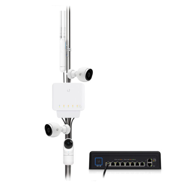 Ubiquiti Networks UniFi USW‑FLEX Managed L2 Gigabit Ethernet (10/100/1000) Power over Ethernet (PoE) Wit - Afbeelding 2