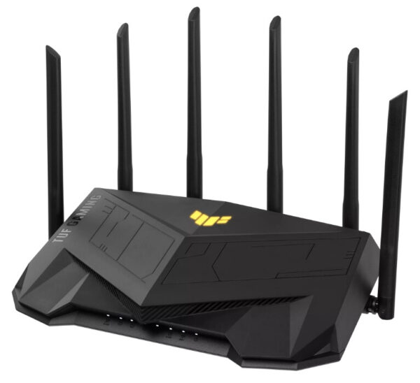 ASUS TUF Gaming AX6000 (TUF-AX6000) draadloze router Gigabit Ethernet Dual-band (2.4 GHz / 5 GHz) Zwart