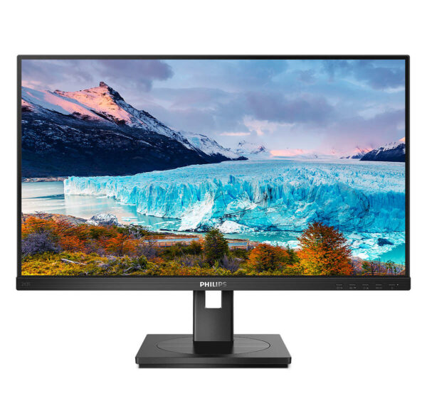 Philips S Line 243S1/00 computer monitor 60,5 cm (23.8") 1920 x 1080 Pixels Full HD LCD Zwart