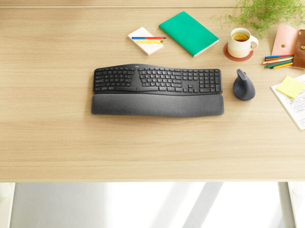 Logitech K860 for Business toetsenbord Kantoor Bluetooth AZERTY Frans Grafiet - Afbeelding 3