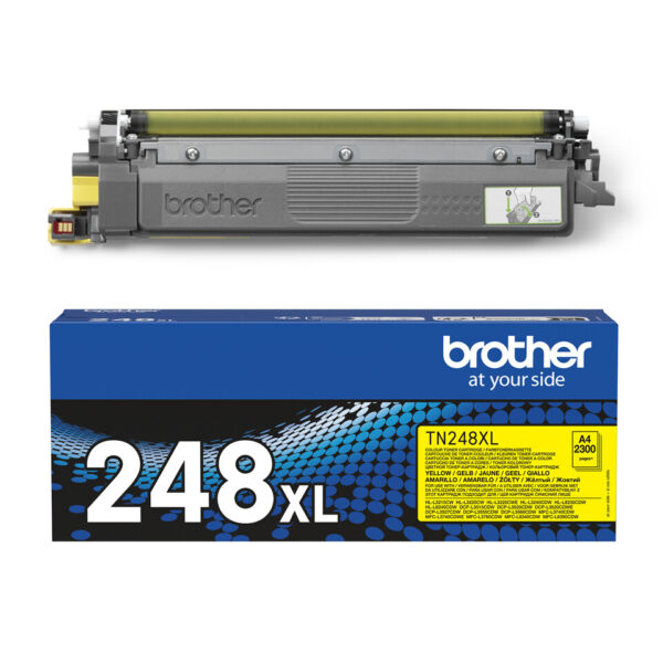 Brother TN-248XLY tonercartridge 1 stuk(s) Origineel Geel - Afbeelding 3