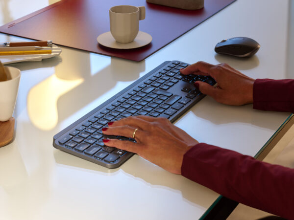 Logitech Mx Keys For Business toetsenbord Kantoor Bluetooth AZERTY Frans Grafiet - Afbeelding 6