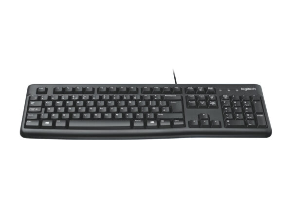 Logitech K120 Corded Keyboard toetsenbord Universeel USB QWERTY US International Zwart - Afbeelding 2