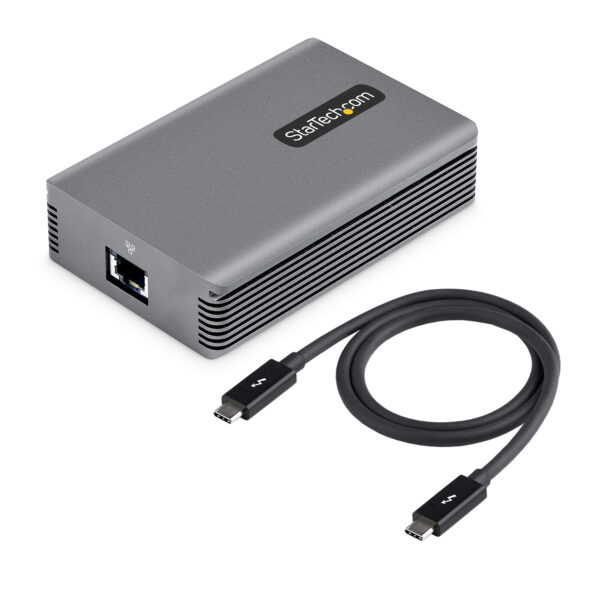 StarTech.com Thunderbolt 3 naar Ethernet Adapter, 10GbE Adapter, Multi-Gigabit, Thunderbolt 3 naar RJ45 Netwerk Adapter, 10GBASE - Afbeelding 7