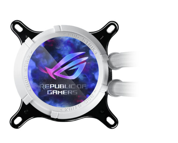 ASUS ROG Strix LC III 360 ARGB White Edition Processor Alles-in-één vloeistofkoeler 12 cm Wit - Afbeelding 4