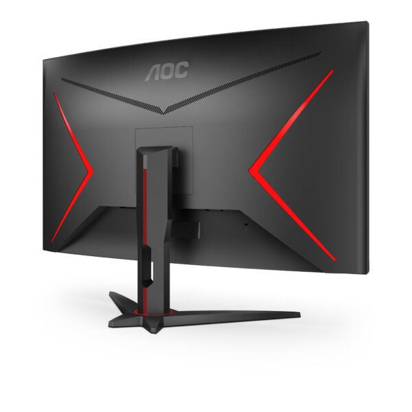 AOC G2 C32G2ZE/BK computer monitor 80 cm (31.5") 1920 x 1080 Pixels Full HD LED Zwart, Rood - Afbeelding 6