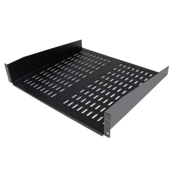 StarTech.com 2U Server Rack Schap - Universele Geventileerde Rack Mount Cantilever Shelf voor 19" Netwerk Kast & Apparatuur - He