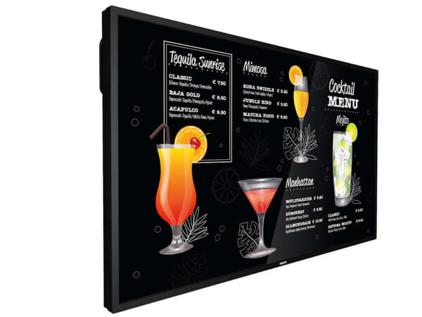 Philips Signage Solutions 65BDL3117P Digitale signage flatscreen 165,1 cm (65") ADS 750 cd/m² 4K Ultra HD Zwart 24/7