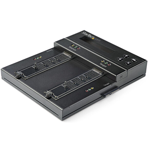 StarTech.com Standalone M.2 SATA & M.2 NVMe Duplicator en Wisser - HDD/SSD Cloner/Wiper voor M.2 PCIe AHCI/NVMe, M.2 SATA, 2.5/3 - Afbeelding 2