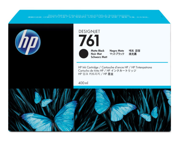 HP 761 matzwarte DesignJet inktcartridge, 400 ml - Afbeelding 11