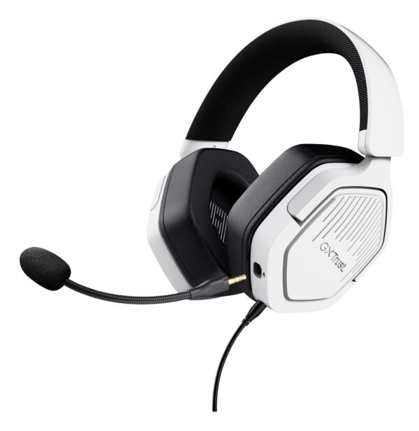 Trust GXT492W Carus Headset Bedraad Hoofdband Gamen Wit