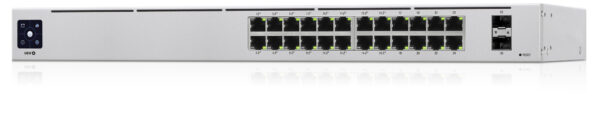 Ubiquiti Networks UniFi 24-Port PoE Managed L2/L3 Gigabit Ethernet (10/100/1000) Power over Ethernet (PoE) 1U Zilver - Afbeelding 3