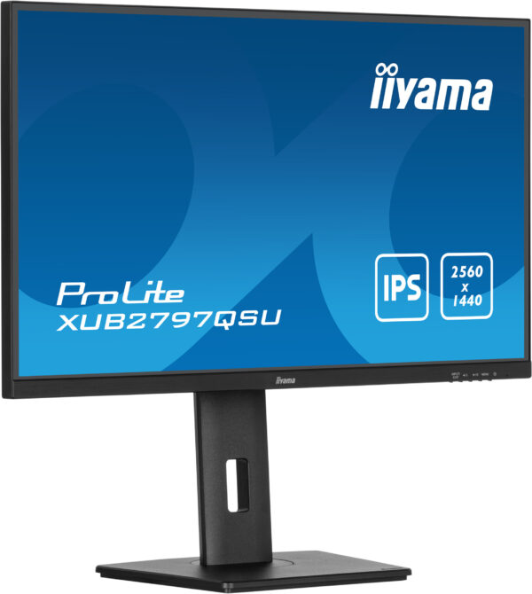 iiyama ProLite XUB2797QSU-B2 computer monitor 68,6 cm (27") 2560 x 1440 Pixels 4K Ultra HD LED Zwart - Afbeelding 4