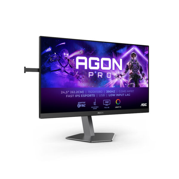 AOC AGON PRO AG256FS computer monitor 62,2 cm (24.5") 1920 x 1080 Pixels Full HD LCD Zwart - Afbeelding 2