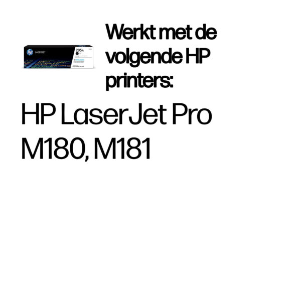 HP Originele 205A zwarte LaserJet tonercartridge - Afbeelding 8