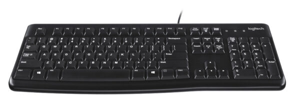 Logitech Keyboard K120 for Business toetsenbord Kantoor USB QWERTY US International Zwart