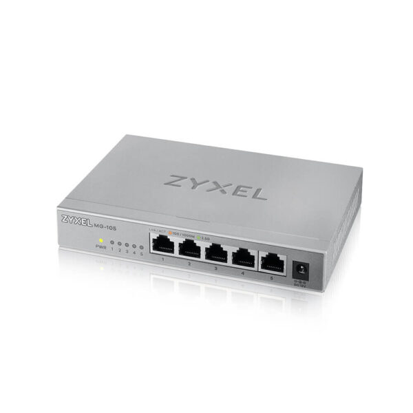 Zyxel XMG-105 Unmanaged 2.5G Ethernet (100/1000/2500) Grijs - Afbeelding 3