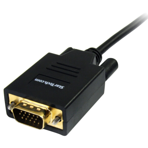 StarTech.com 1,80 m Mini DisplayPort naar VGA Verloopkabel M/M - Afbeelding 2