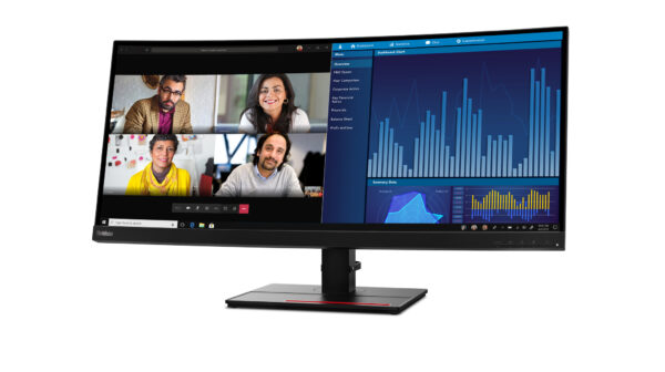 Lenovo ThinkVision P34w-20 LED display 86,7 cm (34.1") 3440 x 1440 Pixels Wide Quad HD Zwart - Afbeelding 8