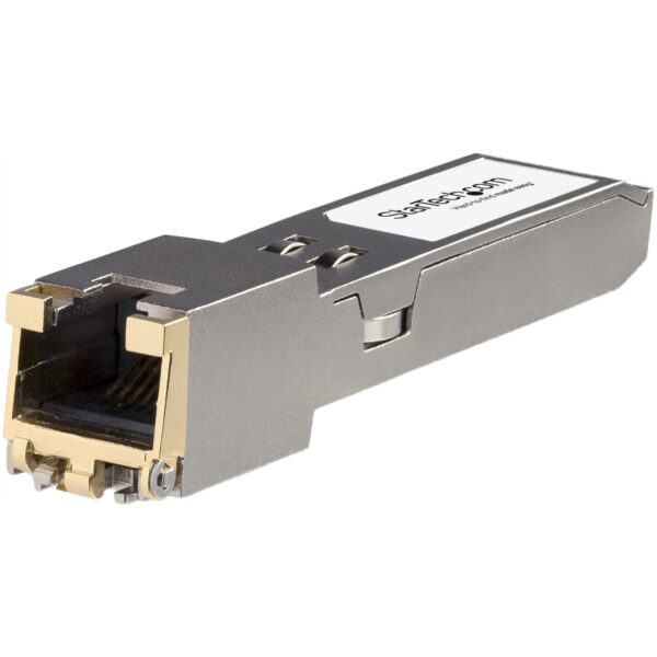 StarTech.com HPE JL563A compatibel SFP+ module - 100/1000/10000BASE-TX koper optische transceiver - 30 m