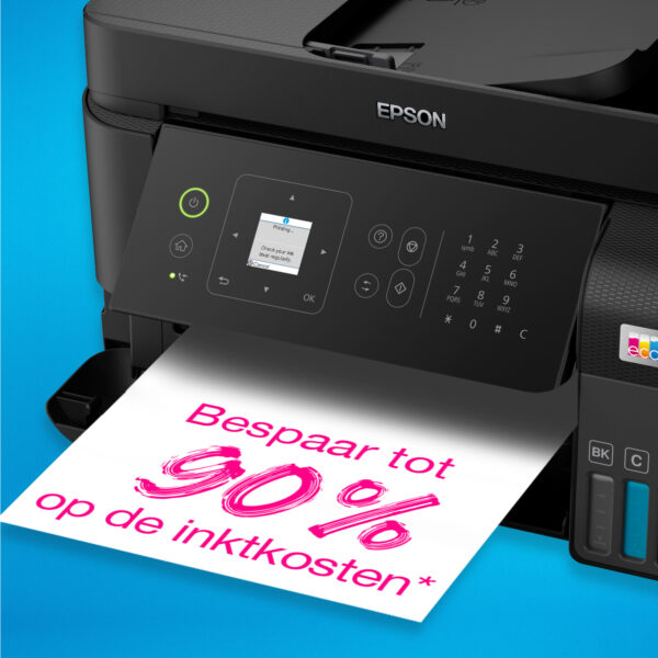 Epson EcoTank ET-4810 A4 multifunctionele Wi-Fi-printer met inkttank, inclusief tot 3 jaar inkt - Afbeelding 9