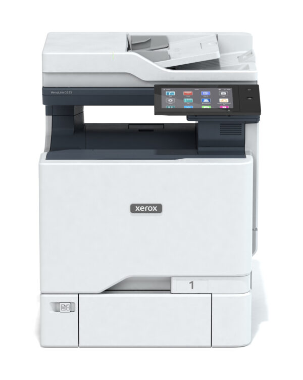 Xerox VersaLink C625 A4 50 ppm dubbelzijdig kopiëren en printen, scannen en faxen, geschikt voor PS3 PCL5e/6 2 laden voor max. 6