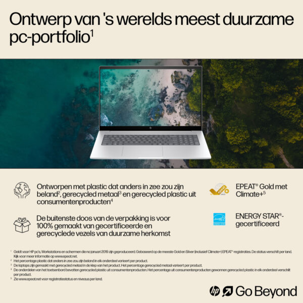 HP ENVY 17-da0030nd Intel Core Ultra 7 155H Laptop 43,9 cm (17.3") Touchscreen Full HD 16 GB DDR5-SDRAM 1 TB SSD Wi-Fi 6E (802. - Afbeelding 17