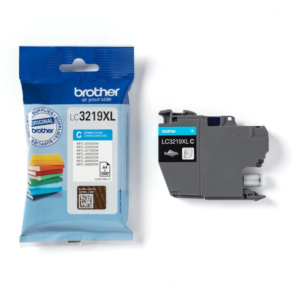 Brother LC3219XLC inktcartridge 1 stuk(s) Origineel Cyaan - Afbeelding 3