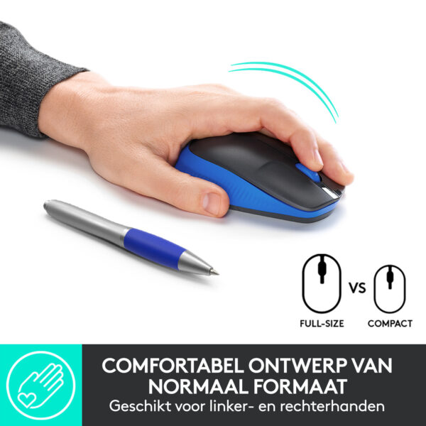 Logitech M190 Full-Size Wireless Mouse - Afbeelding 8