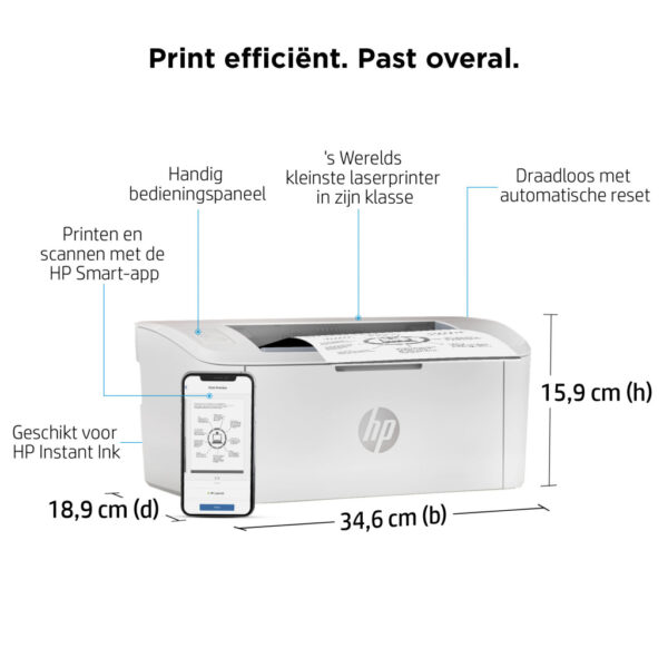 HP LaserJet M110w printer - Afbeelding 8