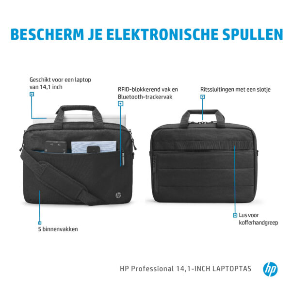 HP Professionele Laptoptas van 14,1 inch - Afbeelding 9