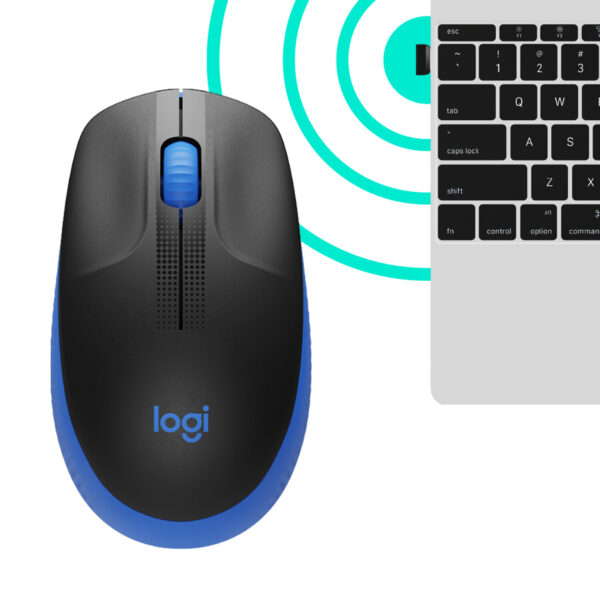 Logitech M190 Full-Size Wireless Mouse - Afbeelding 4