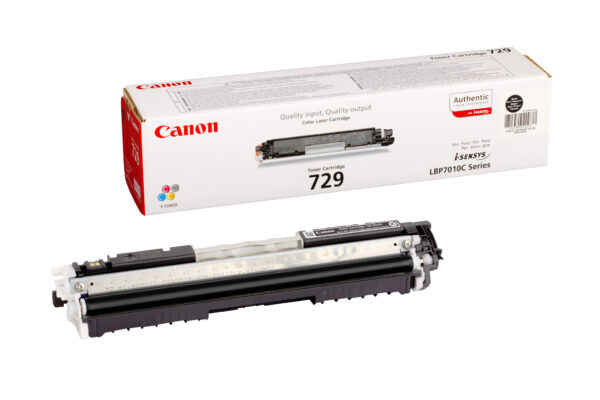 Canon 729 BK tonercartridge 1 stuk(s) Origineel Zwart - Afbeelding 2