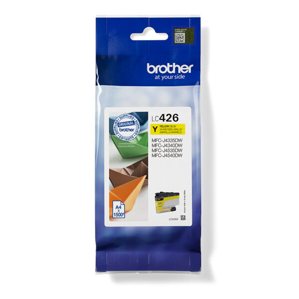 Brother LC426Y inktcartridge 1 stuk(s) Origineel Geel