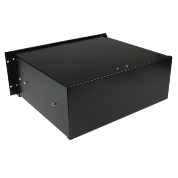 StarTech.com 4U Opberglade voor 19 inch Serverracks Serverkasten Zwart Staal - Afbeelding 3