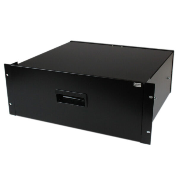 StarTech.com 4U Opberglade voor 19 inch Serverracks Serverkasten Zwart Staal