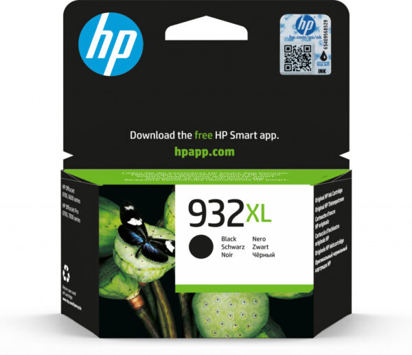 HP 932XL originele high-capacity zwarte inktcartridge