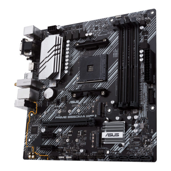 ASUS PRIME B550M-A WIFI II AMD B550 Socket AM4 micro ATX - Afbeelding 4