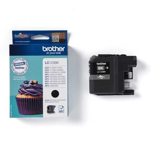 Brother LC123BK inktcartridge 1 stuk(s) Origineel Zwart - Afbeelding 3