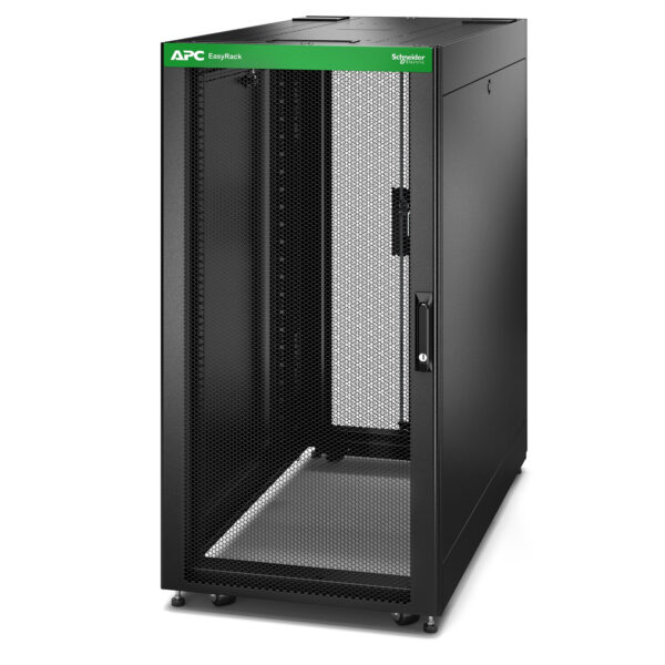 APC NetShelter Easy ER6402 - 24U/HE, 600mm(b) x 1000mm(d) 19" IT rack, met zijpanelen