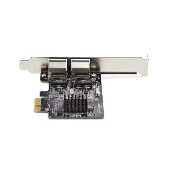 StarTech.com 2-Port Gigabit PCIe Ethernet Adapter Kaart, 1Gbps PCIe Netwerkkaart, 10/100/1000Mbps PCI Express NIC, Dual Realtek - Afbeelding 4