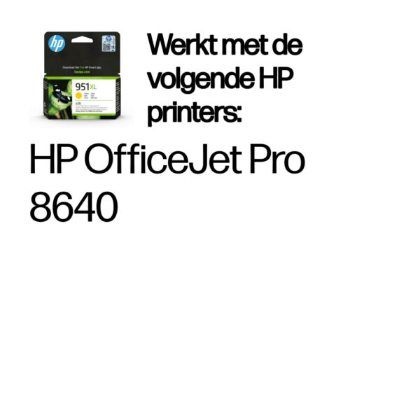 HP 951XL originele high-capacity gele inktcartridge - Afbeelding 9