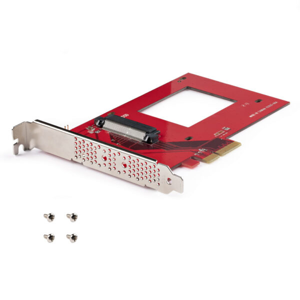 StarTech.com U.3 naar PCIe Adapter Kaart, PCIe 4.0 x4 Adapter voor 2.5" U.3 NVMe SSDs, SFF-TA-1001 PCI Express Uitbreidingskaar - Afbeelding 7