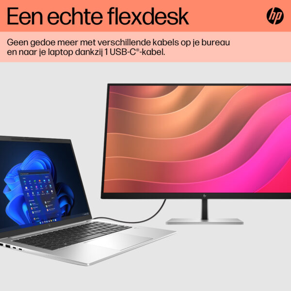 HP E32k G5 4K USB C-monitor - Afbeelding 4