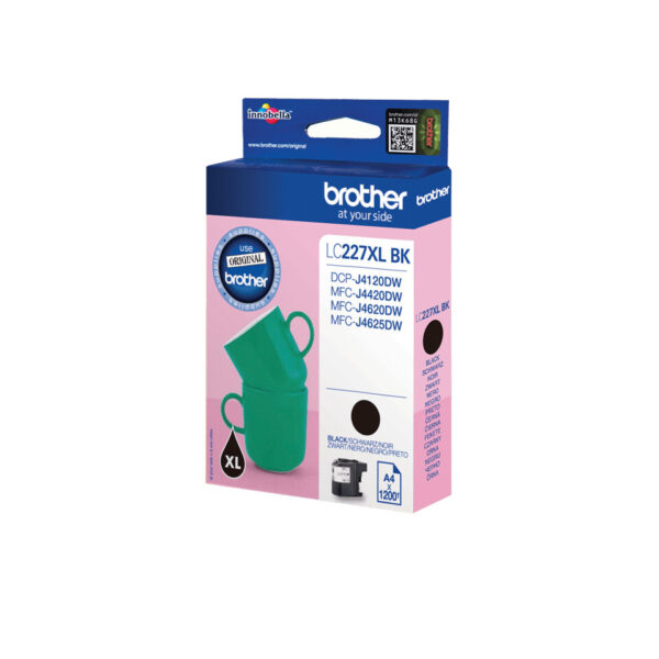 Brother LC227XLBK inktcartridge 1 stuk(s) Origineel Zwart