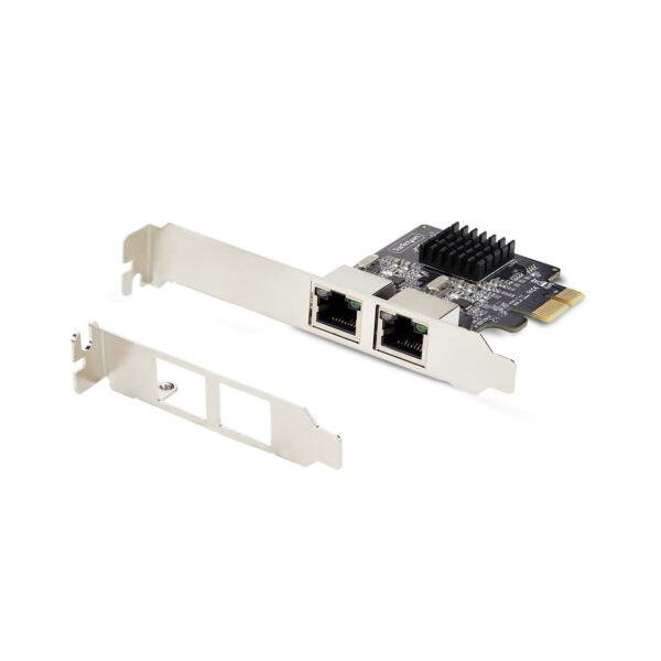 StarTech.com 2-Port Gigabit PCIe Ethernet Adapter Kaart, 1Gbps PCIe Netwerkkaart, 10/100/1000Mbps PCI Express NIC, Dual Realtek - Afbeelding 10